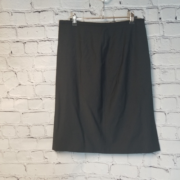 Armani Collezioni black career skirt 10 - Picture 7 of 10